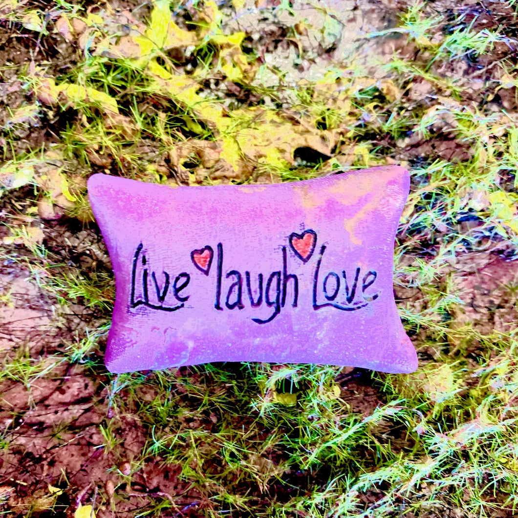 Fairy Garden Live Laugh Love Pillow