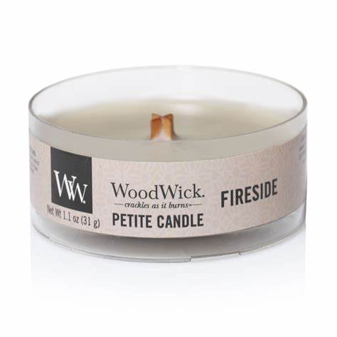Woodwick Candle Fireside by Yankee - Petite