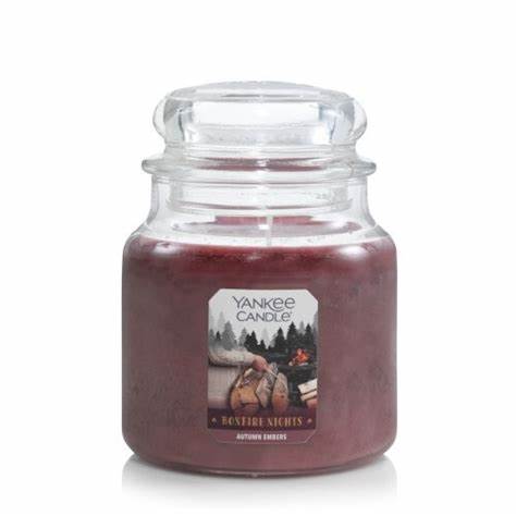 Yankee Candle Scented Candle - Autumn Embers Medium