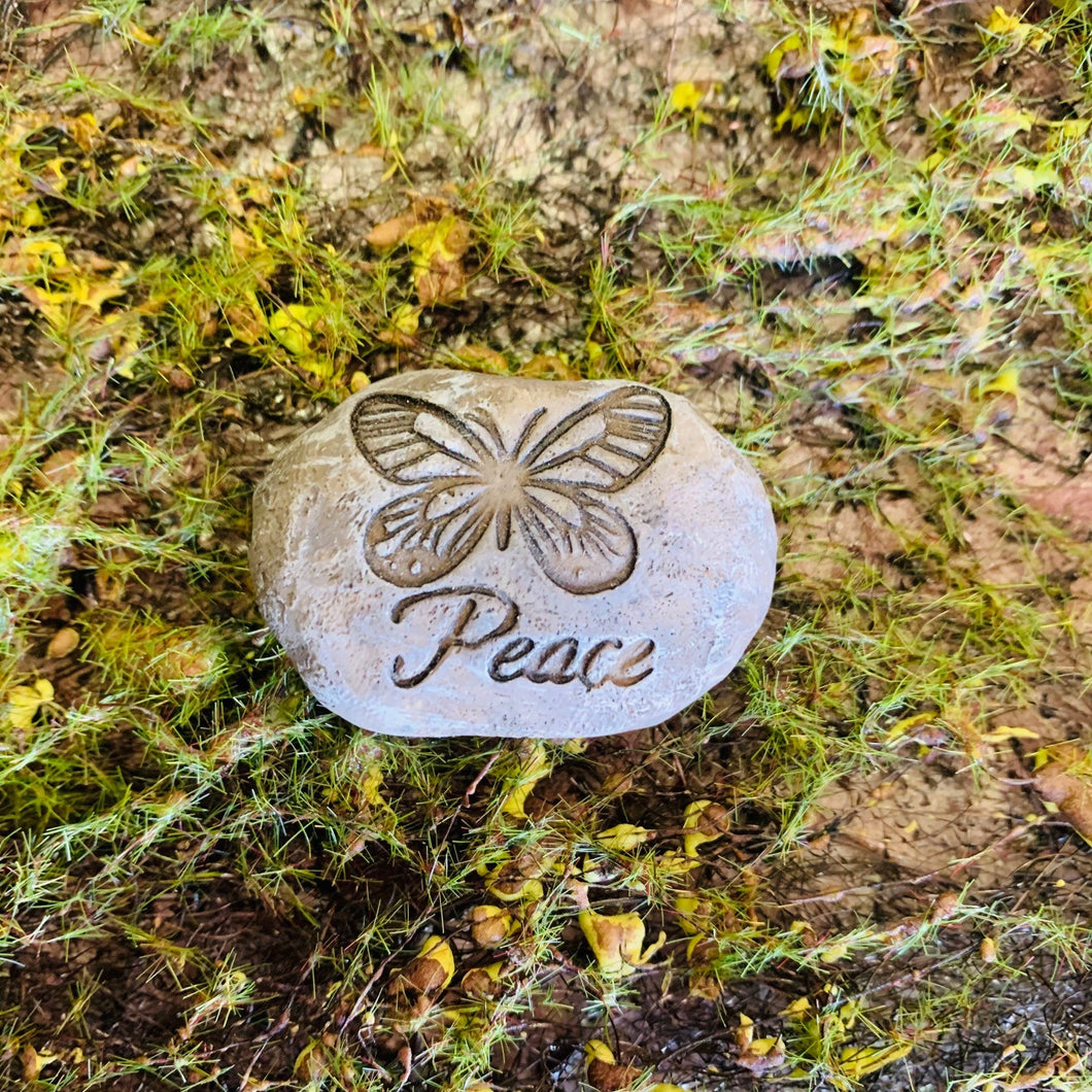 Fairy Garden Peace Stone