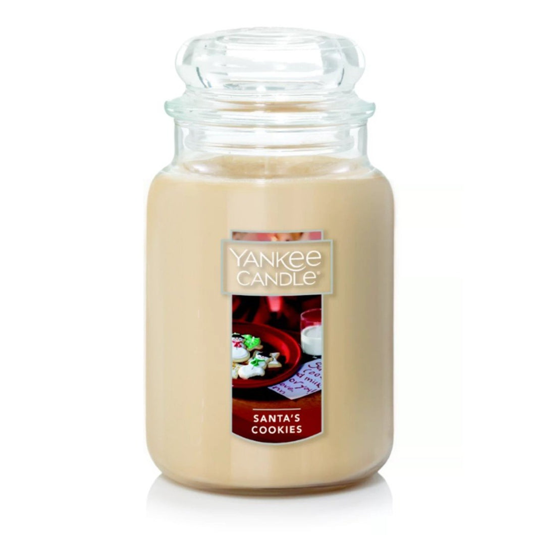 Yankee Candle Scented Candle - Santa's Cookies Large