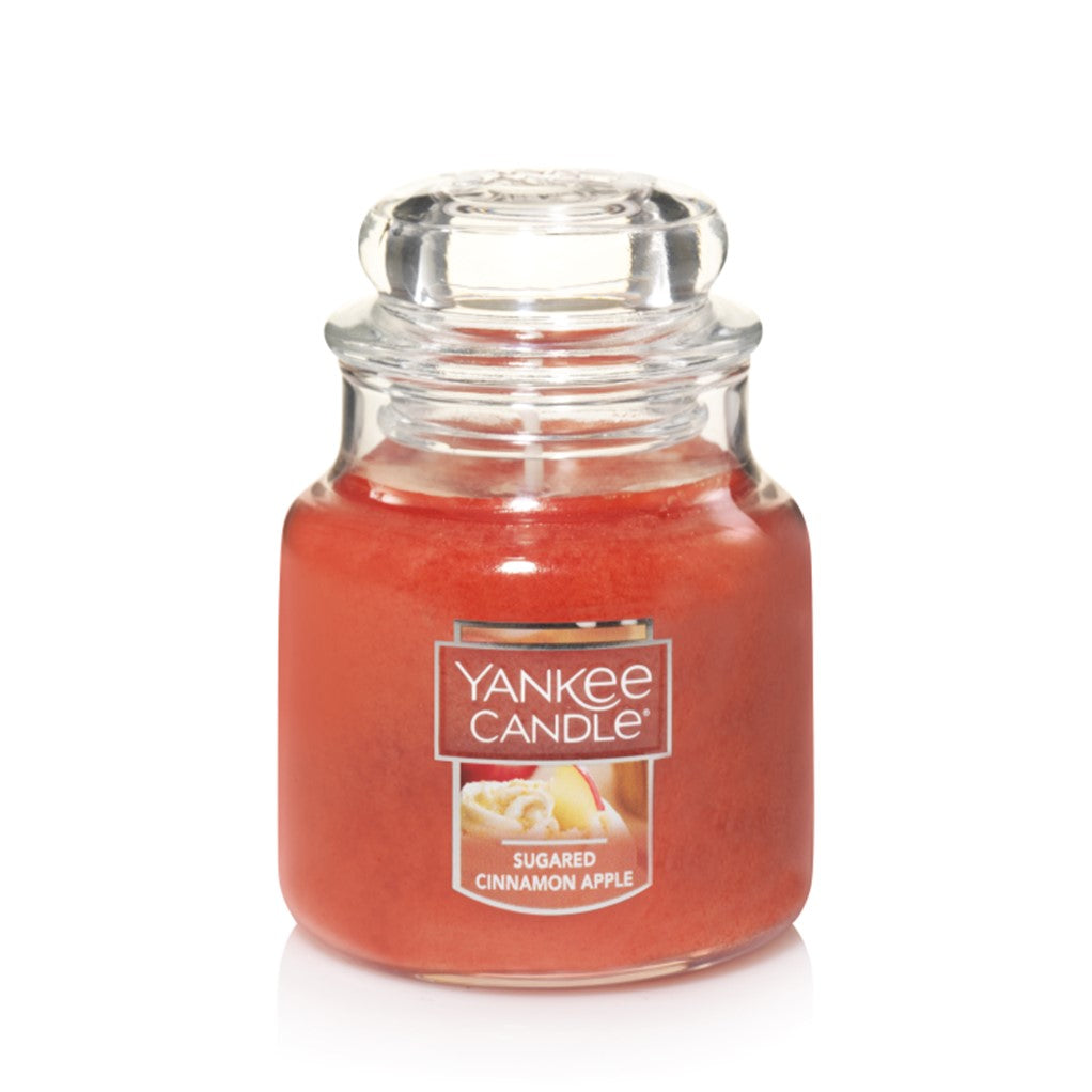 Yankee Candle Scented Candle - Sugared Cinnamon Apple Medium