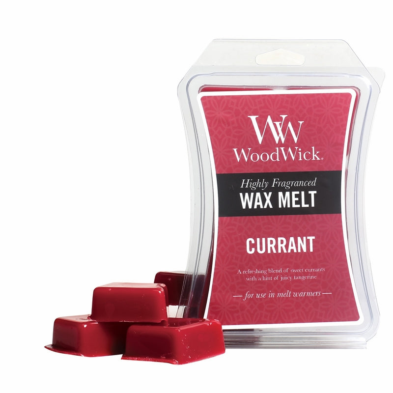 WoodWick Hourglass Wax Melt - Currant 3 oz.