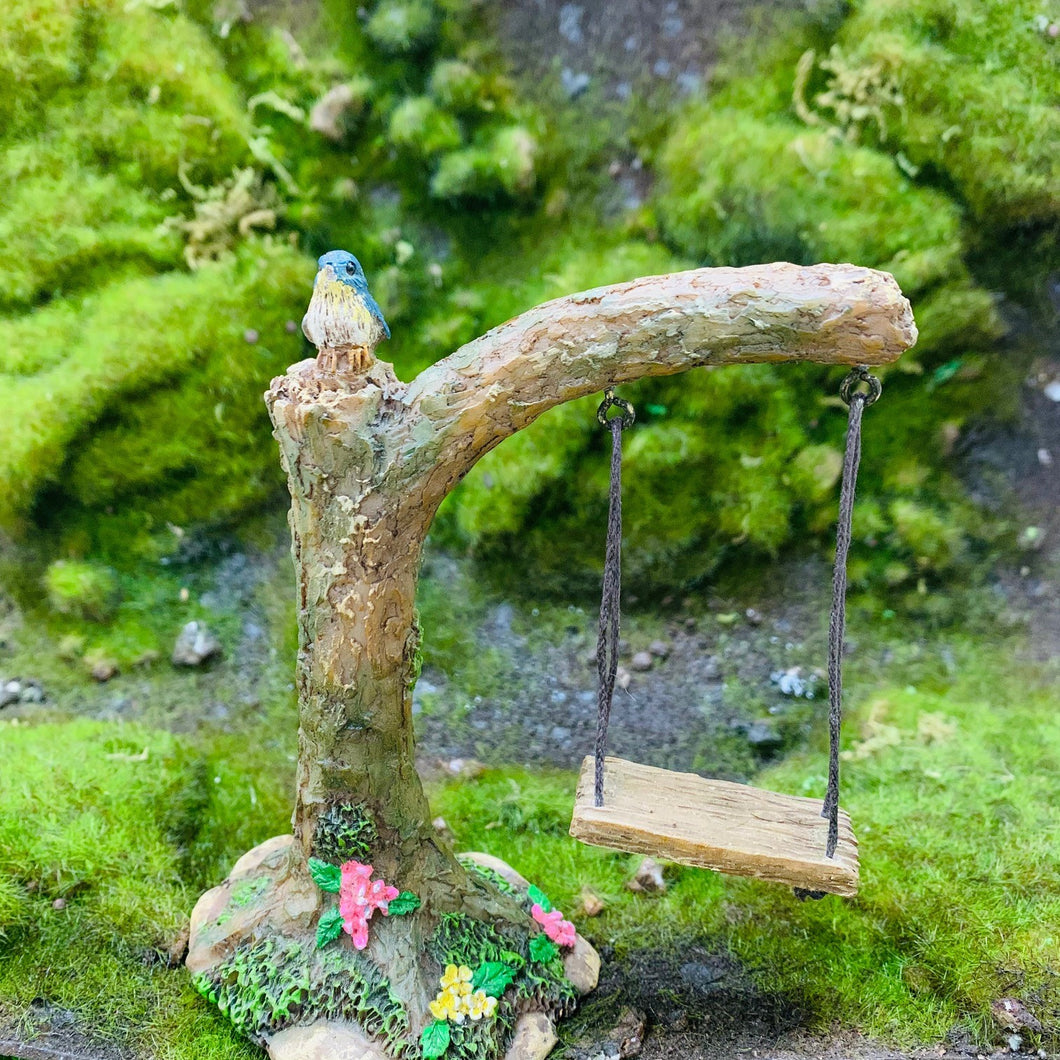 Fairy Garden Tree Swing