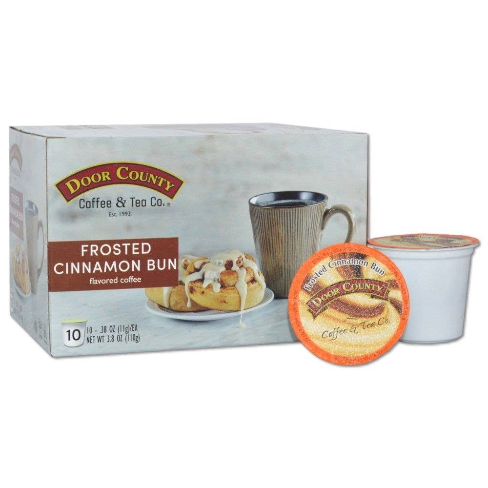 10 Count Frosted Cinnamon Bun Flavored Specialty Coffee
