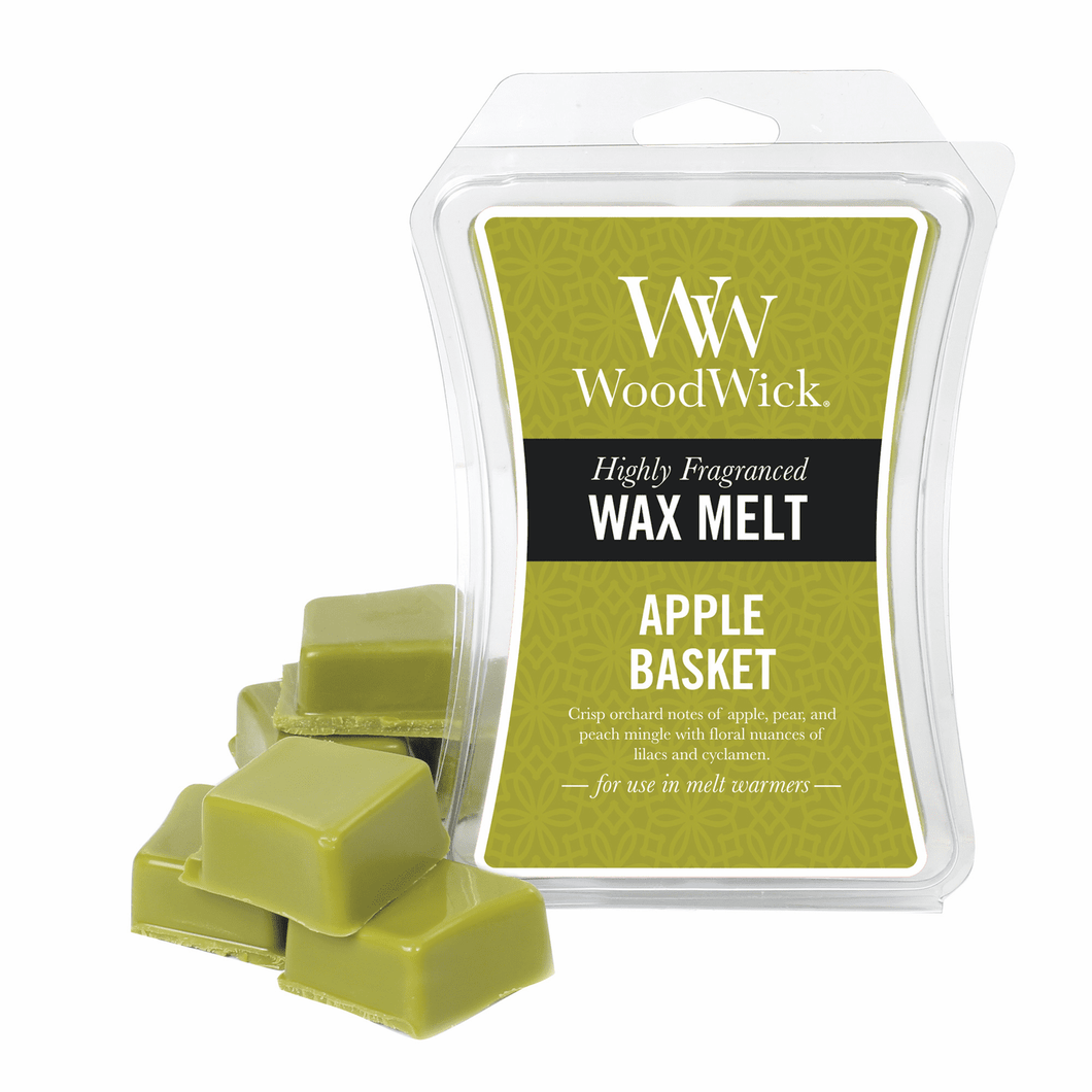 WoodWick Hourglass Wax Melt - Apple Basket 3 oz.