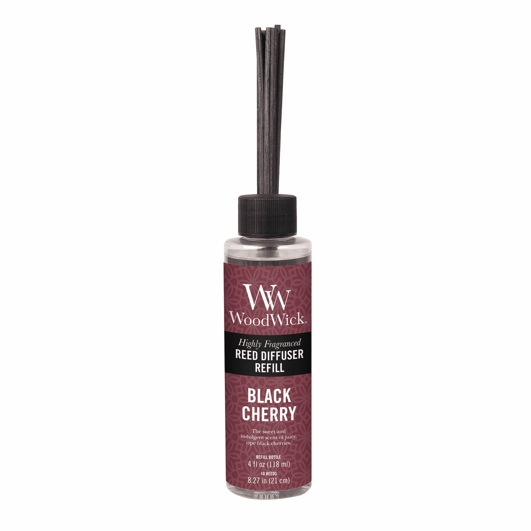 WoodWick Reed Diffuser Refill - Black Cherry