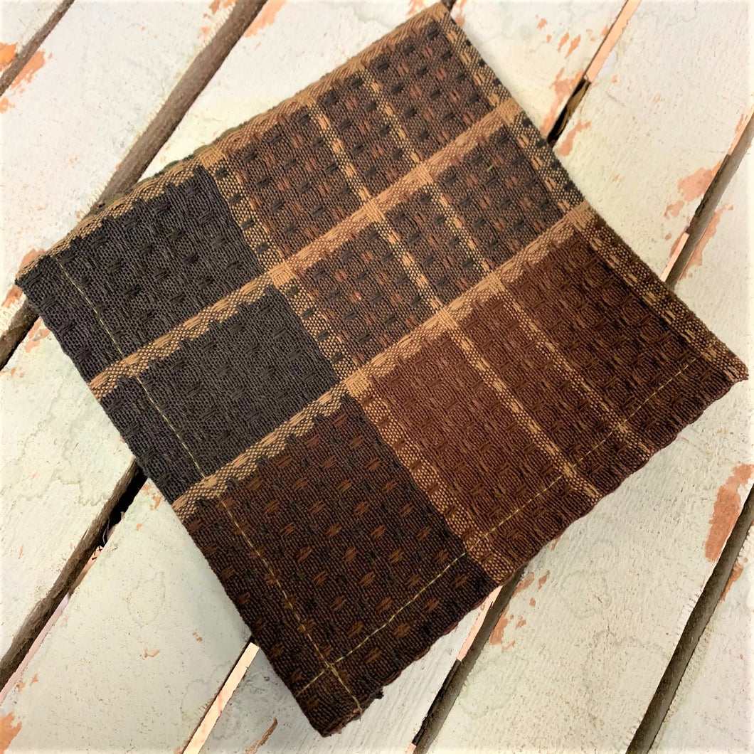 Frontier Plaid Dishcloth
