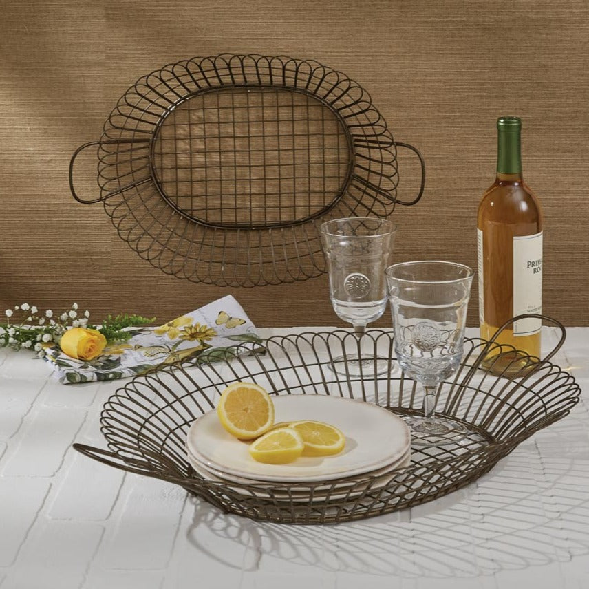 Garden Gate Trays Set