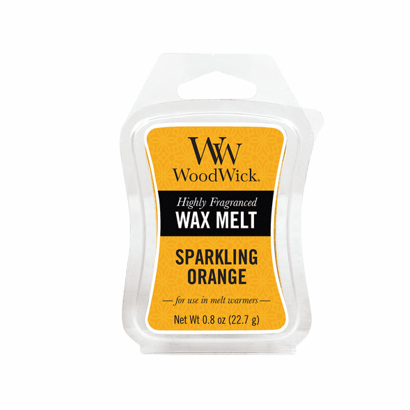 Woodwick Mini Hourglass Wax Melt Sparkling Orange 0.8 oz.
