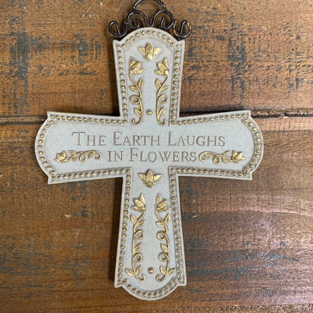 Earth Laughs Cross