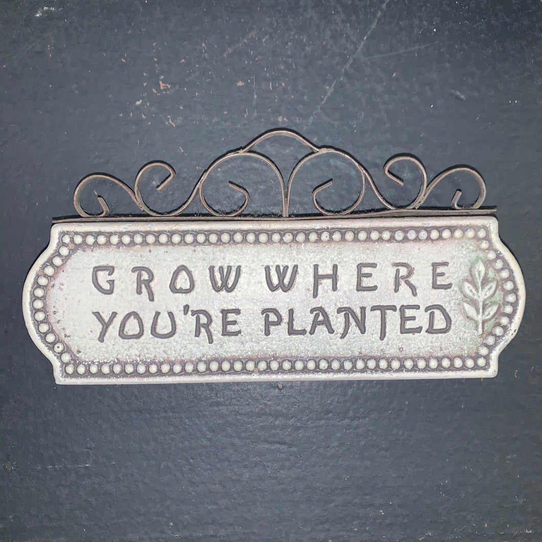 Grow Mini Plaque