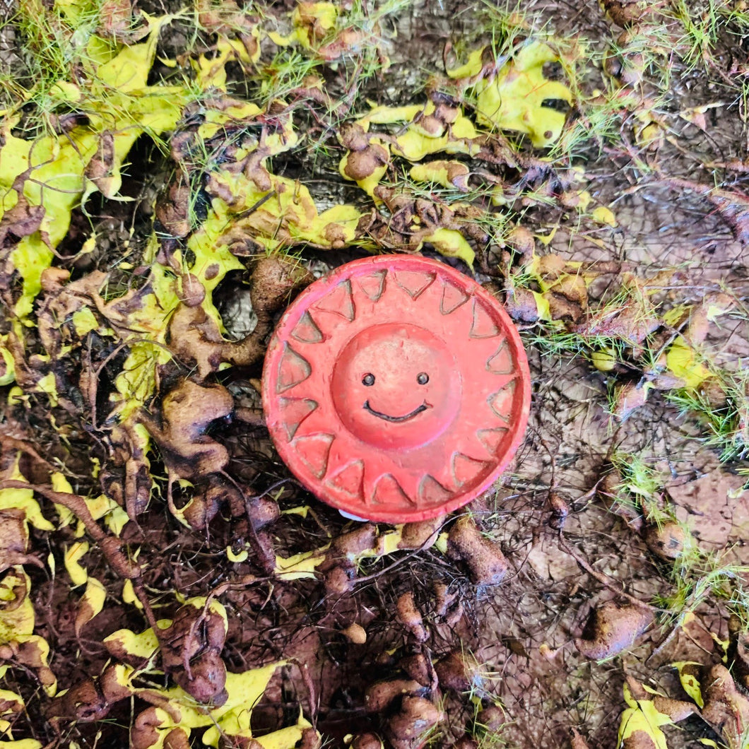 Fairy Garden Red Sun Stone