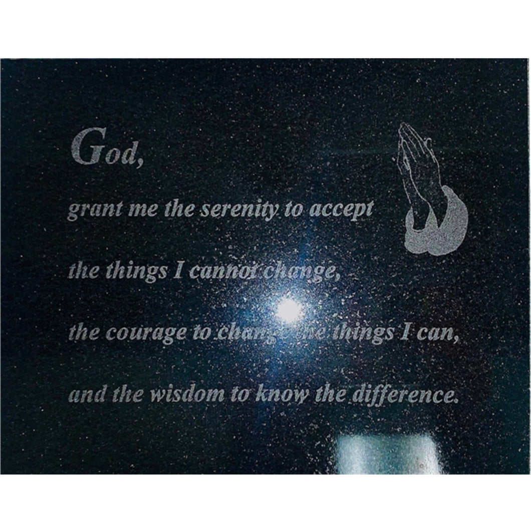 Serenity Prayer Plaque